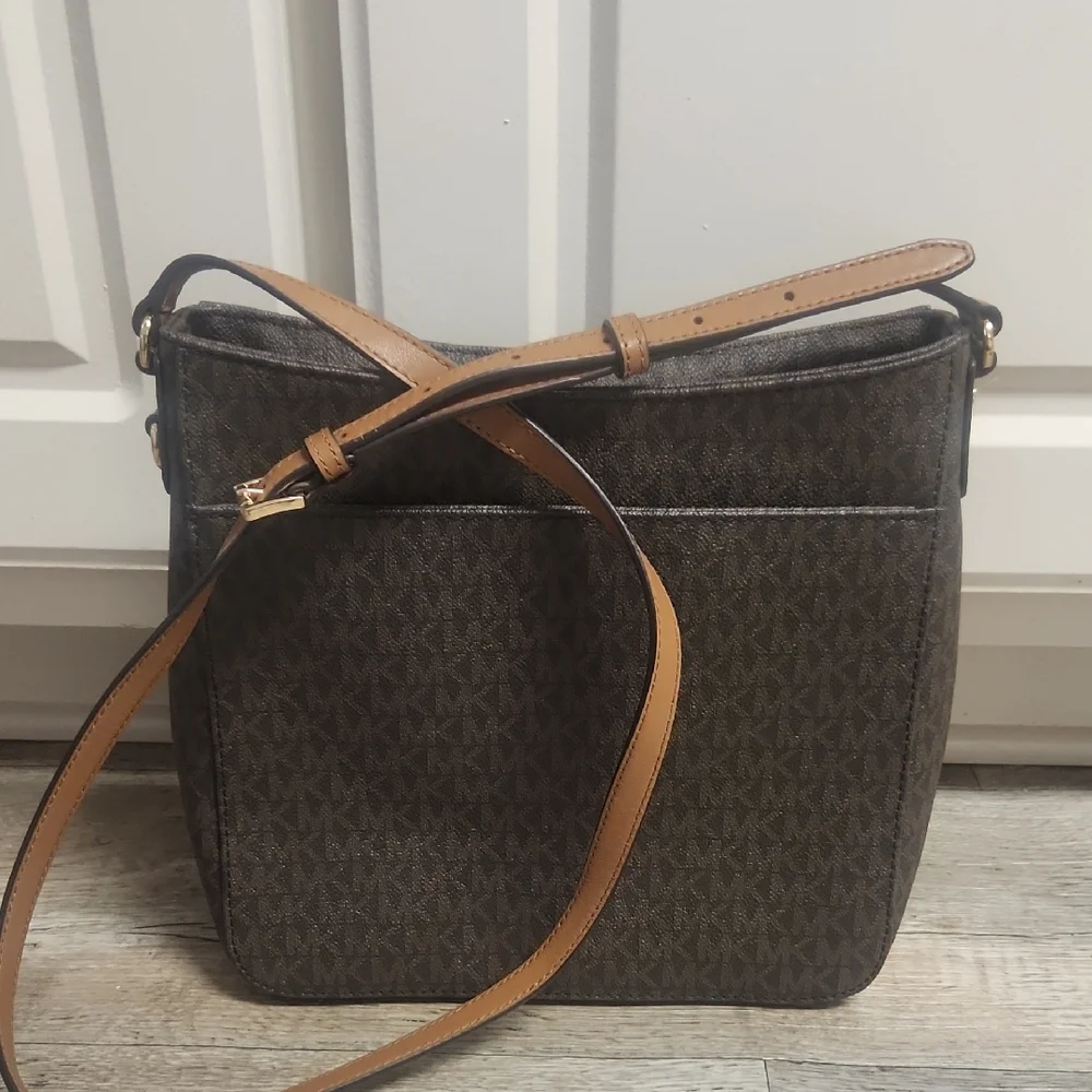 Michael Kors Dark Brown Crossbody Bag